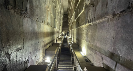 Interior Pirâmide Giza