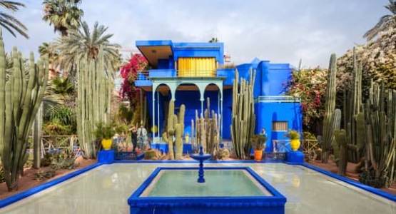 jardins majorelle - Marrocos