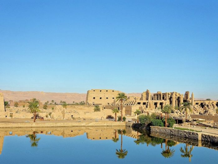 Templo de Karnak em Luxor. Egito