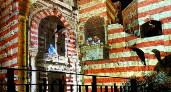 Show de Luzes e Som na Torre de David